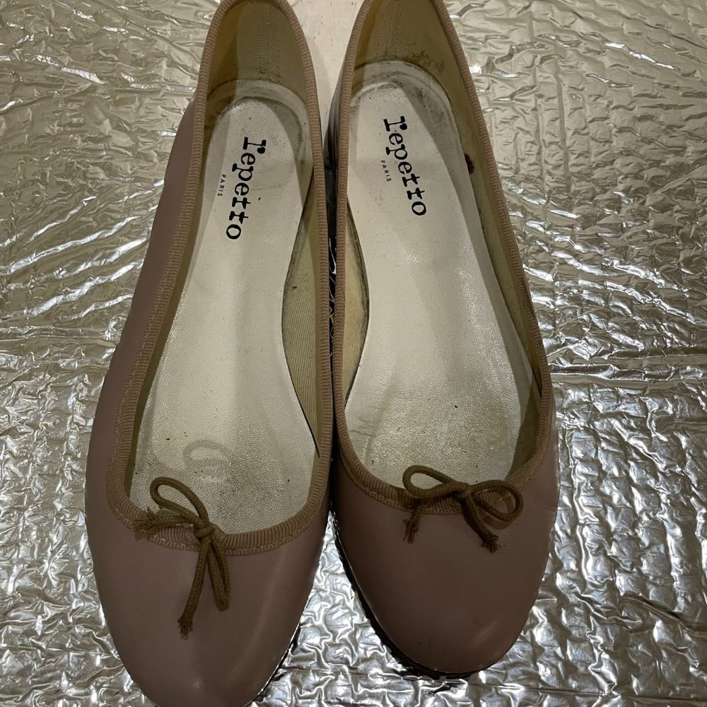 Repetto Mauve Pink Ballet Flats - Picture 2 of 7